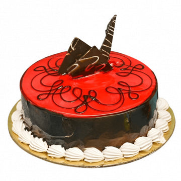 Choco Strawberry Cool Cake