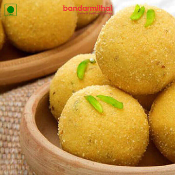 Ghee Besan Laddu (Sugar)