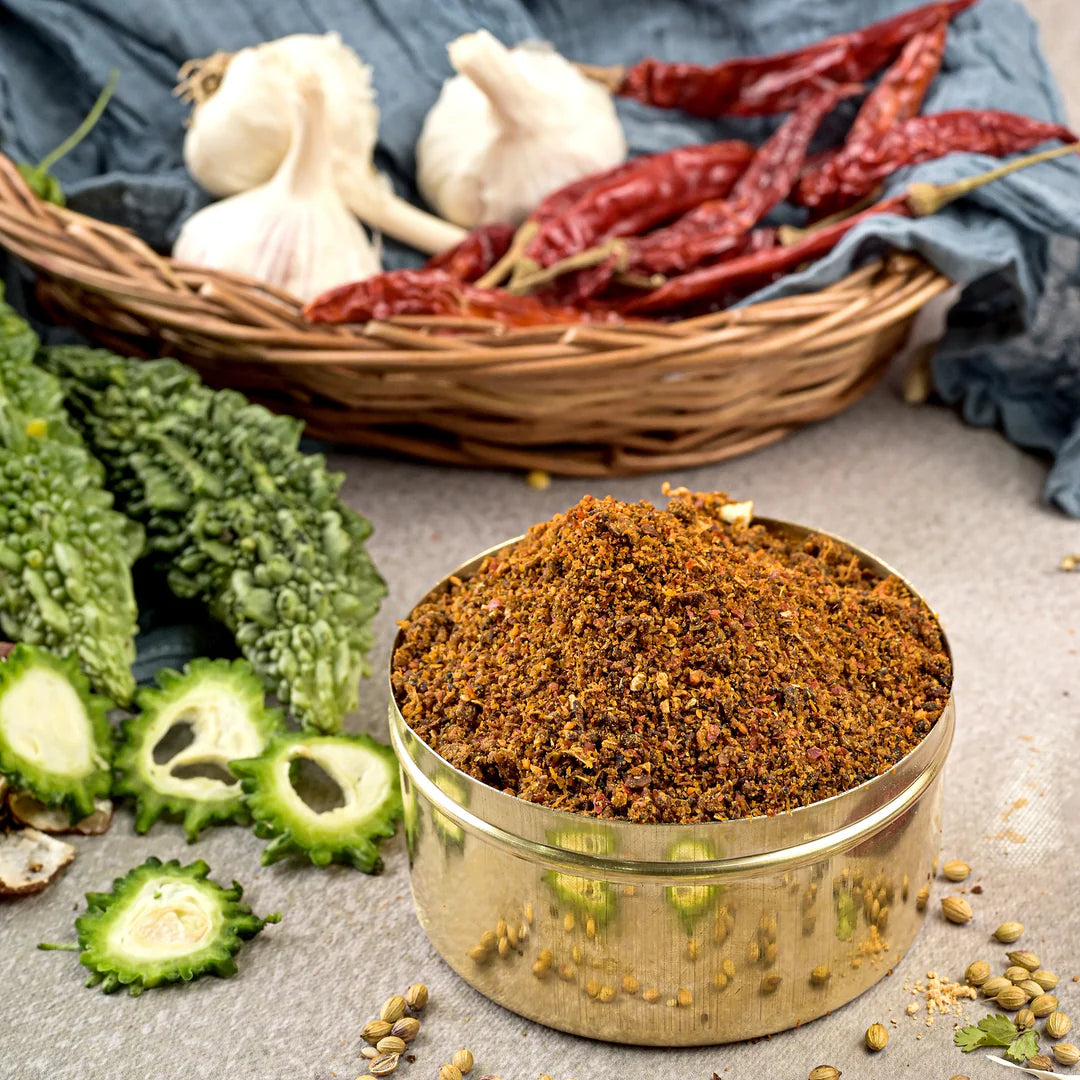 Kakarakaya Karam Podi (Bitter gourd)